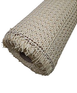 Tela Sextavada Palhinha Indiana Algodão com fibras (ALG06) 80 cm
