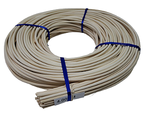 Chicote natural (rattan) de 4,0mm para acabamentos