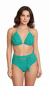 Biquíni De Crochê Hot Pant!