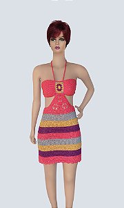 Vestido de Crochê, Modelo Inspirado no Vestido da Anitta.