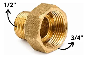 Prolongador latao R. 3/4 bsp (I) x R. 1/2 bsp (E) 20200