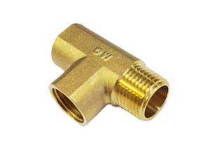 TE LATAO ROSCA FEMEA MEIO 1/2 NPT x LATERAIS MACHO E FEMEA 20143 / 30138