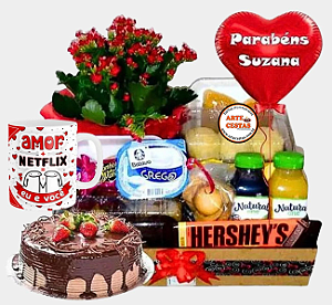 Arte Bandeja Feliz Aniversário