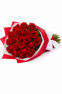 Buque 18 rosas vermelhas