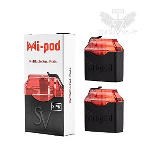 Pod Refil RED Edition p/ Mi-Pod / Wi-pod / Wi-pod X - Smoking Vapor