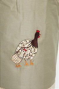 toalha-de mesa (bordado espanhol) - galinha, Bordado Espanh…