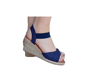 ESPADRILLE ANABELA BELLE MARINHO SALTO 5,5 CM