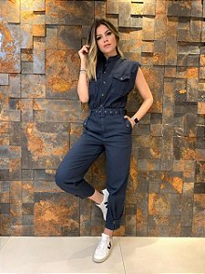 Macacao Jeans Bebela Elladonna Moda Feminina Loja Oficial