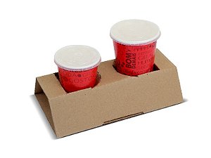 SP02 / SP04 - Suporte 02 ou 4 Copos (pcte c/ 25uni)