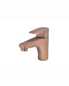 Torneira Banheiro Misturador Monocomando - Rosé Fosco - Color Led
