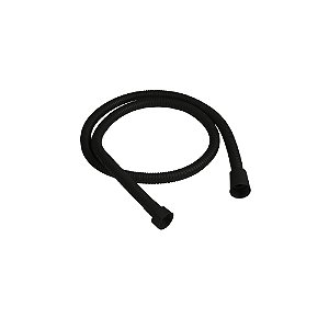 LIGAÇÃO FLEXÍVEL PARA DUCHA DN15X120CM PRETO FOSCO
