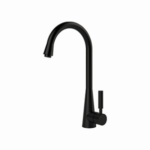 TORNEIRA MISTURADOR MONOCOMANDO PARA COZINHA - PRETO FOSCO - COLOR CONIC