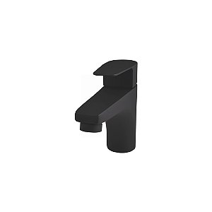TORNEIRA MISTURADOR MONOCOMANDO PARA BANHEIRO - PRETO FOSCO - COLOR LED