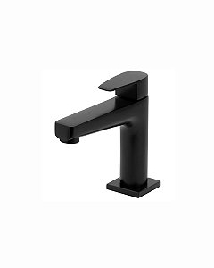 TORNEIRA DE PIA PARA BANHEIRO - PRETO FOSCO - COLOR LED