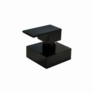 ACABAMENTO REGISTRO BASE DECA 1.1/4' e 1.1/2' (GRANDE) - PRETO FOSCO - COLOR FLAUNT