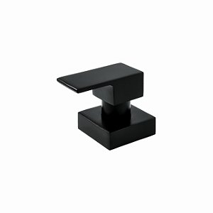 ACABAMENTO REGISTRO BASE DOCOL 1/2 e 3/4 e 1 (PEQUENO) - PRETO FOSCO - COLOR FLAUNT