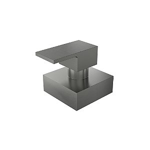 ACABAMENTO REGISTRO BASE DOCOL 1.1/4' e 1.1/2' (GRANDE) - ÔNIX ESCOVADO - COLOR FLAUNT
