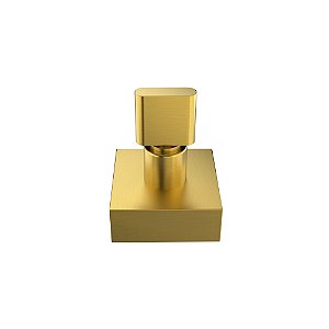 ACABAMENTO REGISTRO BASE DECA 1.1/4' e 1.1/2' (GRANDE) - DOURADO ESCOVADO - COLOR DOM