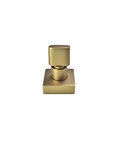 ACABAMENTO REGISTRO BASE DOCOL 1.1/4' e 1.1/2' (GRANDE) - DOURADO FOSCO - COLOR DOM