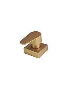 ACABAMENTO REGISTRO BASE DECA 1/2 e 3/4 e 1 (PEQUENO) - DOURADO FOSCO - COLOR LED