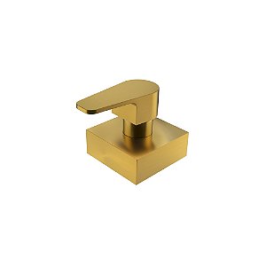ACABAMENTO REGISTRO BASE DECA 1.1/4' e 1.1/2' (GRANDE) - DOURADO ESCOVADO - COLOR LED