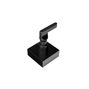 ACABAMENTO REGISTRO BASE DOCOL 1.1/4' e 1.1/2' (GRANDE) - PRETO FOSCO - FREEDOM
