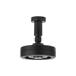 CHUVEIRO DE TETO - PRETO FOSCO - ACQUA COMFORT