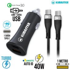 KIT CARREGADOR VEICULAR CV209CC TURBO