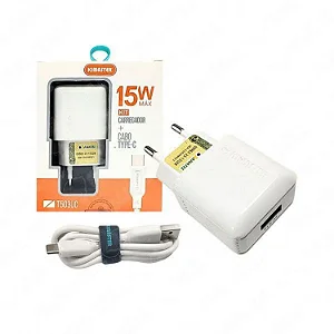 FONTE CARREGADOR+CABO TYPE -C KIMASTER T503UC