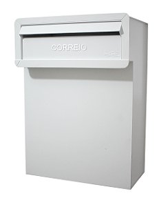 Caixa de Correio Italy Parma 100% Alumínio - NÃO ENTRA ÁGUA - NÃO ENFERRUJA - ATENDE BEM CONDOMÍNIOS E CASAS QUE RECEBEM BASTANTE CORRESPONDÊNCIAS - É POSSIVEL COLOCAR EM PORTÃO DE CHAPA LISA E TAMBEM EM VIDRO TEMPERADO