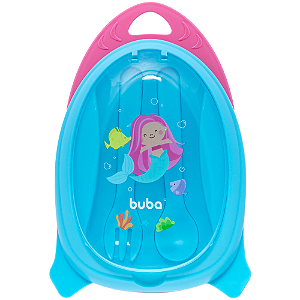 Kit refeição com talheres sereia buba