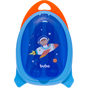 Kit refeição com talheres astronauta buba