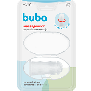 massageador e higienizador de gengiva 360° com estojo