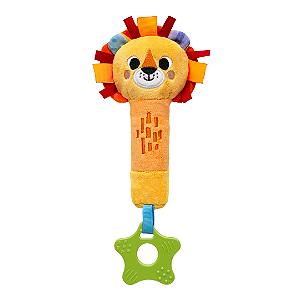 Buzininha com mordedor bubazoo leão