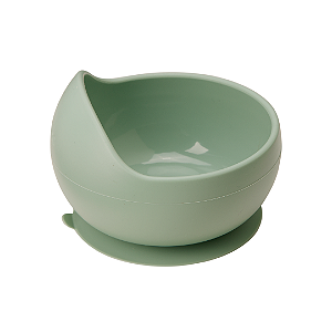 bowl de silicone com ventosa infantil buba verde