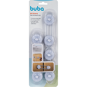 Kit com 7 travas multiuso flexível buba
