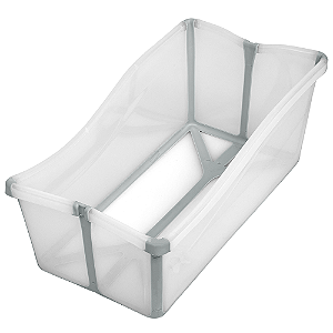 Banheira dobravel e portatil buba cinza