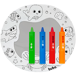 Espelhinho de atividades hora do banho buba