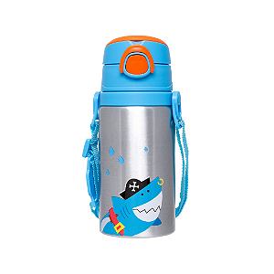 Garrafinha de aluminio aventuras pirata buba