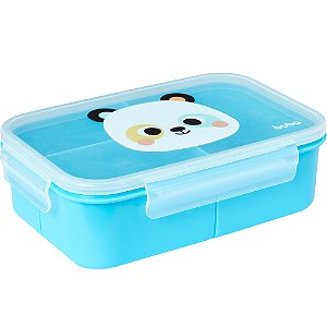 Lunchbox/ marmita com divisorias buba zoo panda