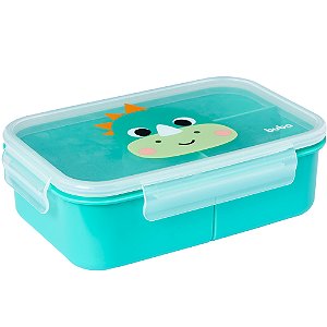 Lunchbox/ marmita com divisorias buba zoo dino