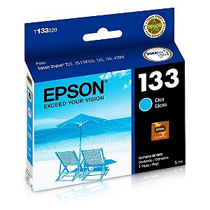 Cartucho de Tinta Epson Durabrite Ultra T133220 BR Ciano Original