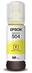 Garrafa para Ecotank amarelo T504 - T504420AL - Epson CX 1 UN