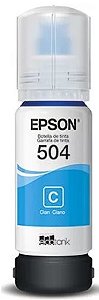 Garrafa para Ecotank ciano T504 - T504220AL - Epson CX 1 UN