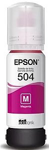 Garrafa para Ecotank magenta T504 - T504320AL - Epson CX 1 UN