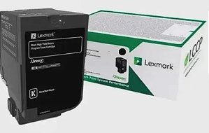 Toner 74CBHK0 Preto Lexmark