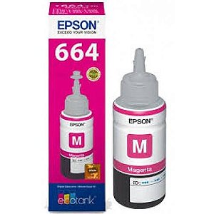 Refil p/Ecotank Magenta T664 Epson cx 1 UN - T664320 Original