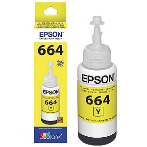 Refil p/Ecotank Amarelo T664 Epson cx 1 UN - T664420 Original