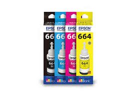 Kit Refil p/Ecotank T664 Epson 04 Cores Original