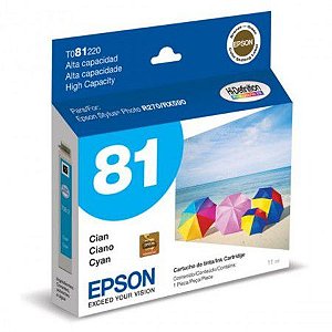 Cartucho de Tinta Epson 81 81N T081220 Ciano Original